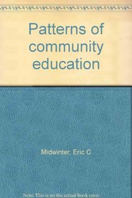 Patterns of community education