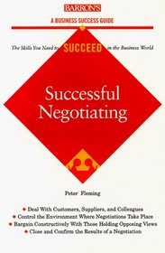Successful Negotiating (Barron's Business Success Guides)