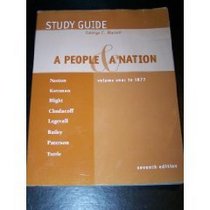 Study Guide: Volume I: Used with 'A People and a Nation: A History of the United States'