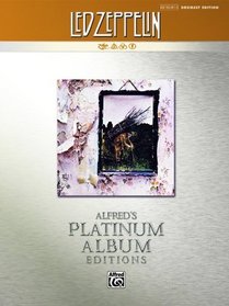 Led Zeppelin IV Platinum Drums: Drum Transcriptions (Alfred's Platinum Album Editions)