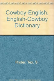 COWBOY/ENGLISH DICT