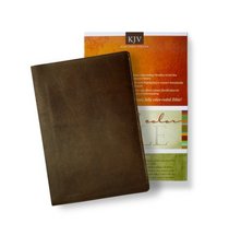 Standard Full Color Bible: King James Version (KJV) - Bonded Leather (Brown)