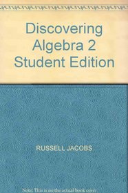 Discovering Algebra 2 Student Edition