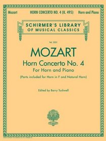 Concerto No. 4, K. 495: for Horn in F and Piano Reduction (Brass Solo)