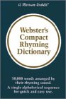 Webster's Compact Rhyming Dictionary