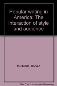 Popular writing in America: The interaction of style and audience