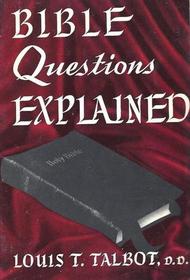 Bible Questions Explained