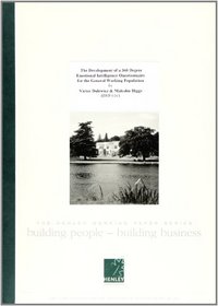 The Development of a 360 Degree Emotional Intelligence Questionnaire for the General Working Population (Henley working paper series)