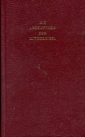 Bibelausgaben, Lutherbibel Taschenausgabe mit Apokryphen, rot (Nr.1205)