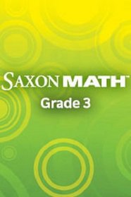 Math 3 2e Supp Math Ctr Actvts/PS Poster (Saxon Math Grade 3)