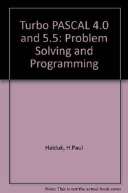 Object-Oriented Turbo Pascal Problem Solving and Programming/Book and Disks