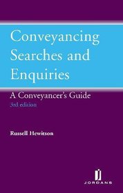 Conveyancing Searches and Enquiries: Fourth Edition