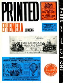 Printed Ephemera: The Changing Use of Type and Letterforms in English and American Printing