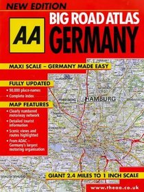 Big Road Atlas Germany