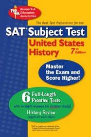 SAT United States History (REA)  --  SAT US History Subject Test (Test Preps)