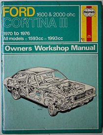 Ford Cortina III 1600 & 2000 Ohc Owners Workshop Manual (Service & repair manuals)