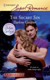 The Secret Sin (Harequin Superromance, No 1580) (Larger Print )