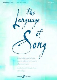 The Language of Song -- Elementary: High Voice (Book & CD) (Faber Edition)