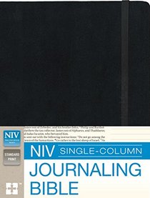 NIV Single-Column Journaling Bible