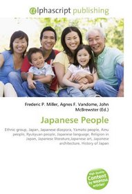 Japanese People: Ethnic group, Japan, Japanese diaspora, Yamato people, Ainu people, Ryukyuan people, Japanese language, Religion in Japan, Japanese literature,Japanese ... art, Japanese architecture, History of Japan