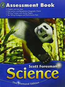 Scott Foresman Science Grade 4 Assessment Book Pearson Educaiton Paperback 0328333956