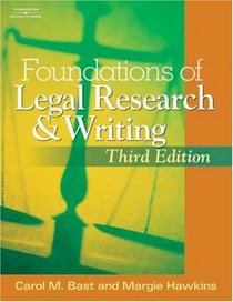 Foundations of Legal Research and Writing (West Legal Studies)