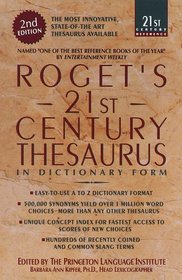 Roget's 21st Century Thesaurus : Updated  Expanded 2nd Edition (21st Century Reference)