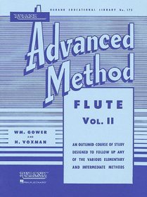 Rubank Advanced Method - Flute Vol. 2 (Rubank Educational Library)