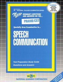 PRAXIS/CST Speech Communication (National Teacher Examination series) (National Teachers Exam Series)