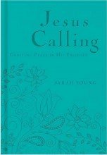 Jesus Calling (Deluxe)-Teal LeatherSoft