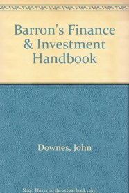 Barron's Finance & Investment Handbook