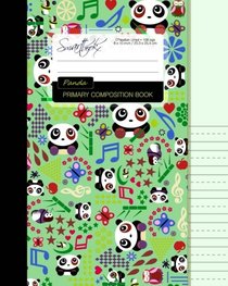 Primary Composition Book: Creative Writing/Handwriting Journal [ D'Nealian Ruled * Large Notebook * Times Tables * Pandas, Butterflies & Owls ] (Primary Composition Books - Kids 'n' Teens)
