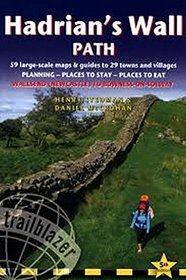 Hadrian's Wall Path: 59 Large-Scale Walking Maps & Guides to 29 Towns & Villages - Planning, Places to Stay, Places to Eat - Wallsend (Newcastle) to Bowness-on-Solway (British Walking Guides)