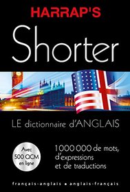 Harrap's shorter dictionnaire Anglais et francais (French and English Edition)