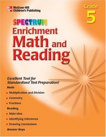 Spectrum Enrichment Math and Reading, Grade 5