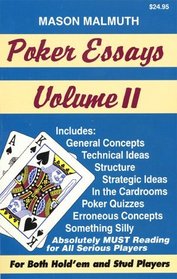 Poker Essays, Volume II