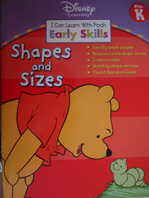 Shapes and Sizes (I Can Learn With Pooh Early Skills) Pre-K Workbook