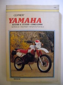 Yamaha Xt350 & Tt350 1985-1990 (Clymer Motorcycle Repair Series)