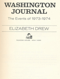 Washington journal: The events of 1973-1974