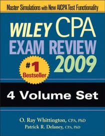 Wiley CPA Exam Review 2009: 4-Volume Set (Wiley Cpa Examination Review (4 Vol Set))