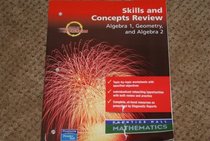 Skills and Concepts Review Algebra 1, Geometry, and Algebra 2 (Prentice Hall Mathematics)