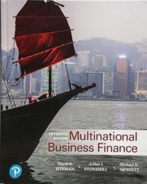 Multinational Business Finance (Pearson Series in Finance)