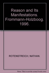 Reason and its manifestations: A study on Kant and Hegel (Spekulation und Erfahrung)
