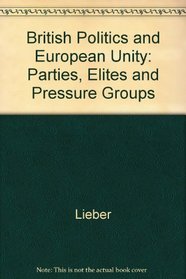 British Politics and European Unity: Parties, Elites and Pressure Groups