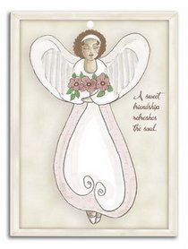 Sweet Friendship Angel Mini Plaque