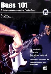 Bass 101: A Contemporary Approach to Playing Bass (Book & DVD)
