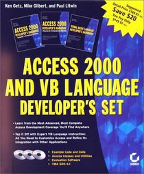 Access 2000 and VB Language (3-Volume Boxed Set With CD-ROMs)