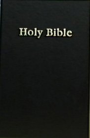 New American Standard Reader's/Pew Bible; Black Hardcover
