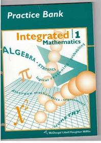 Integrated Mathematics 1: Activity Bank