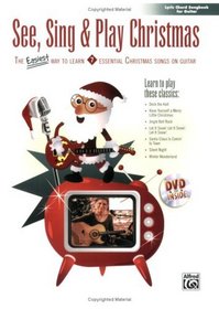 See, Sing & Play Christmas for Guitar (Book & DVD)